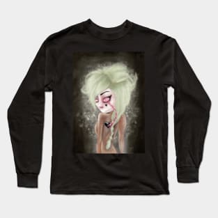 black heart Long Sleeve T-Shirt